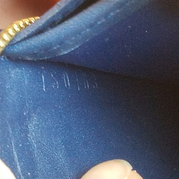 SOLD@! Auth. Louis Vuitton Ikat BlueVernis Flora - Picture 2 of 7